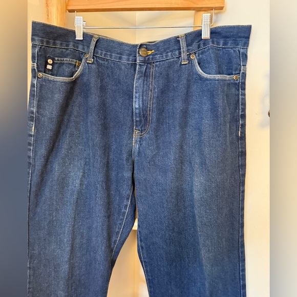 LL Cool J Vintage Blue Jeans Dark Wash Men's 36/30 Y2K Hip Hop - Picture 2 of 7